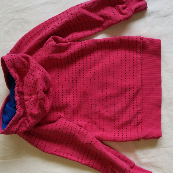 nike pink logo hoodie sweatshirt 3T toddler girls - Picture 6 of 8